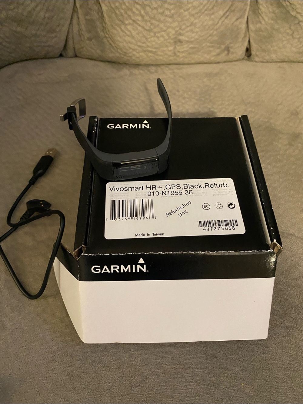 garmin Vivosmart HR+ Fitness Tracker Black